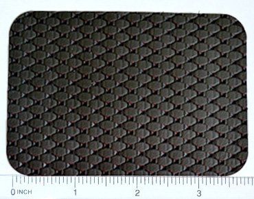 Basketweave embossing pattern
