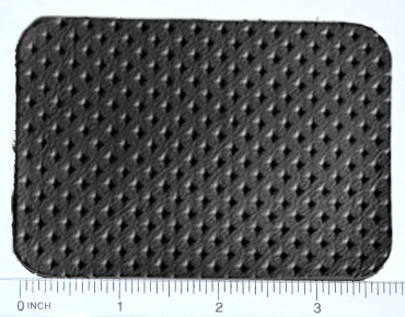Diamond embossing pattern